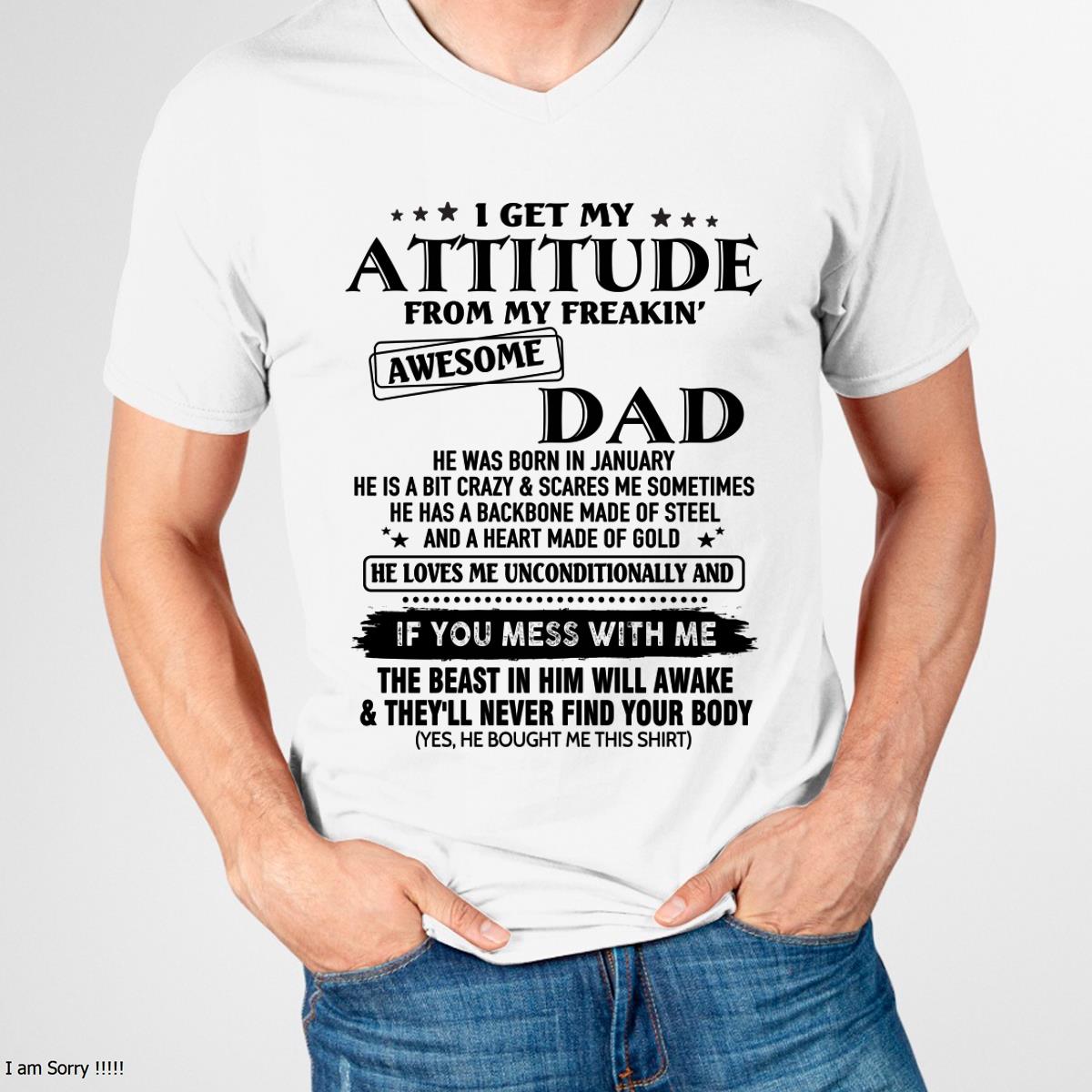 January - Gift For Son and Daughter From Dad - Virgo01 - (SKU-TDADC-01)
