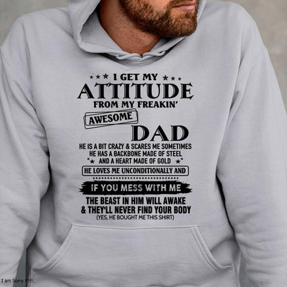 Gift For Son and Daughter From Dad - Virgo00 - (SKU-TDADC-00)