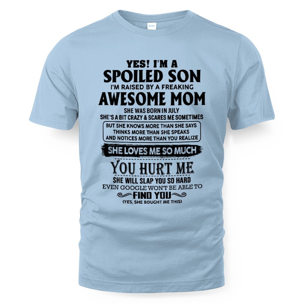 July - Awesome Mom - Perfect gift for son From Mom - virgo07 (SKU-SPW-07)