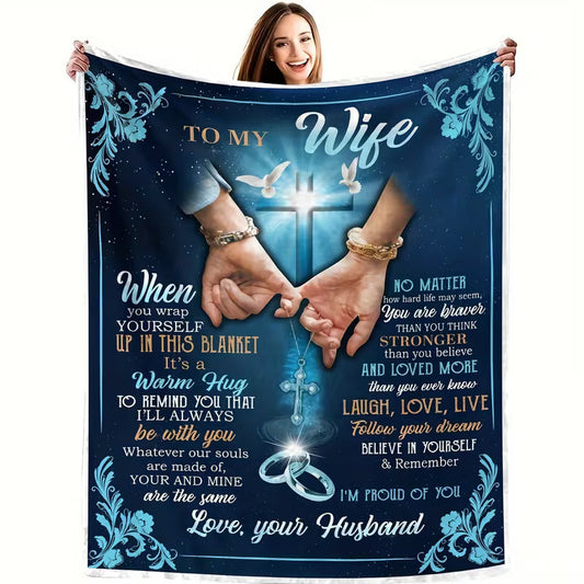 Special Gift For Your Wife Blanket - From Husband