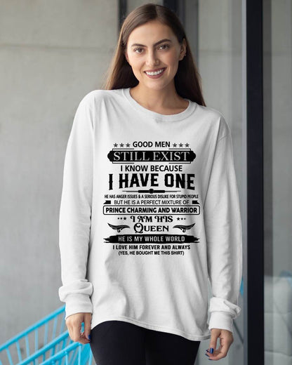 GOOD MEN STILL EXIST I KNOW BECAUSE I HAVE ONE - FROM HUSBAND - virgo00 (SKU12-307-00)