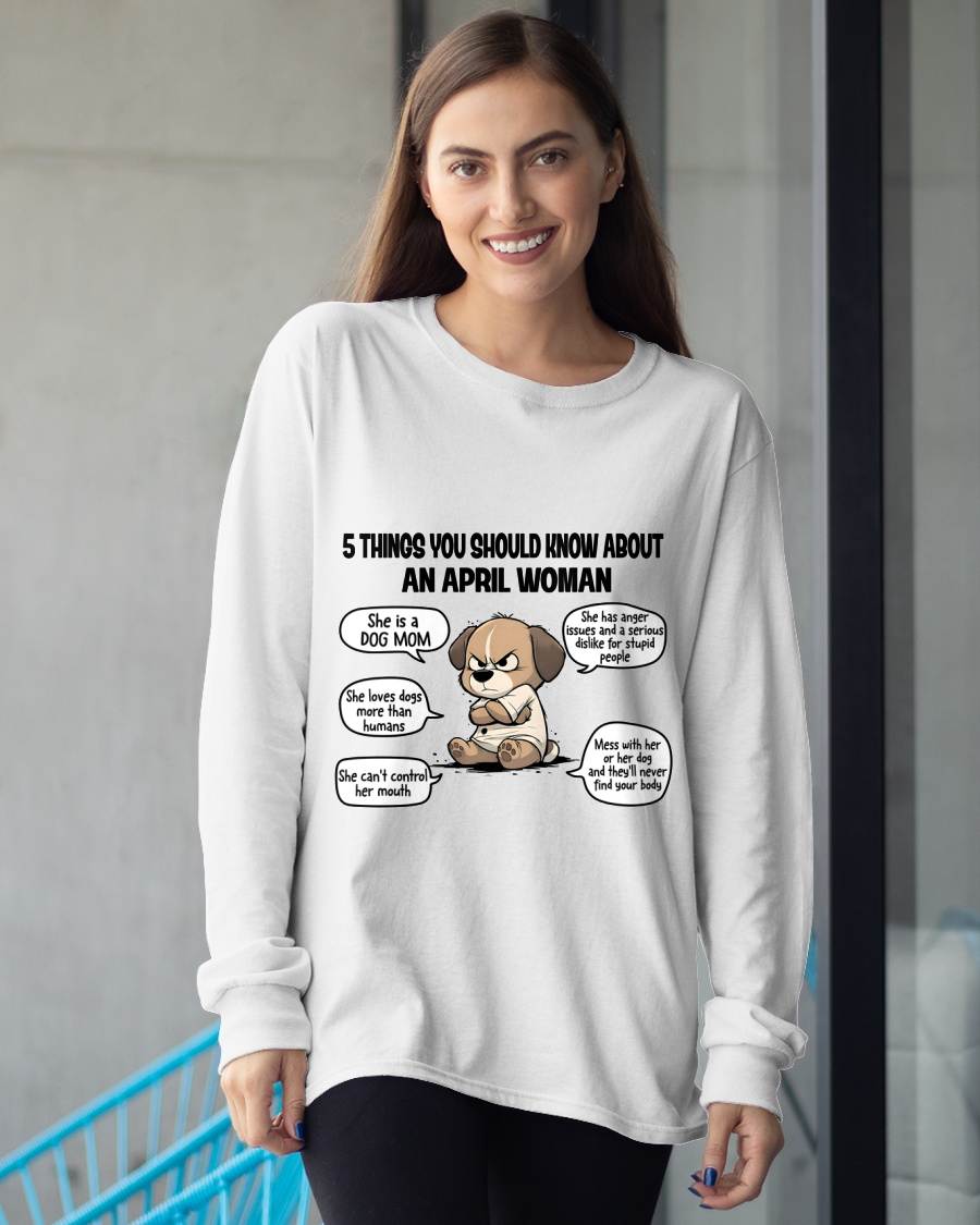 APRIL SHIRT, 5 THINGS YOU SHOULD KNOW ABOUT THIS WOMAN - Virgo04 (SKU2604-311-04)