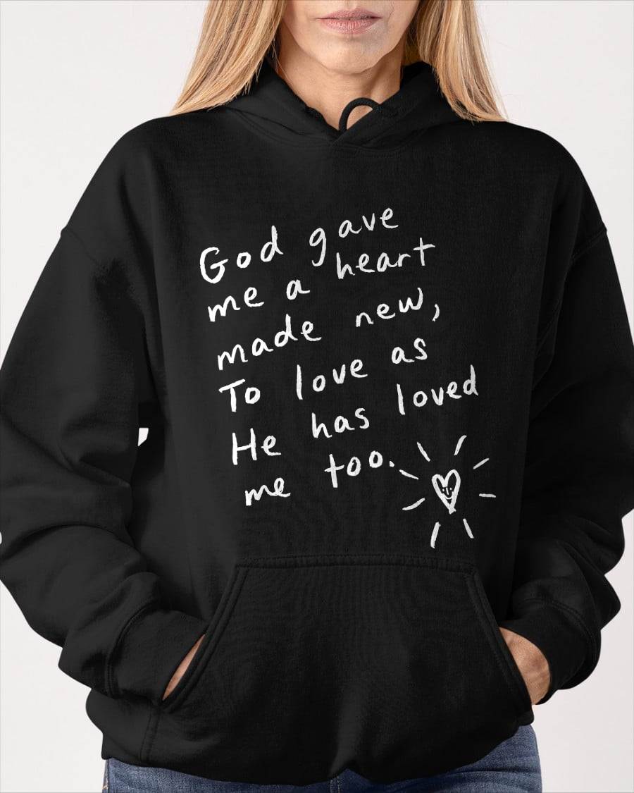 God gave me a heart T-Shirt- For Women - Virgo00 (SKU2607-317)