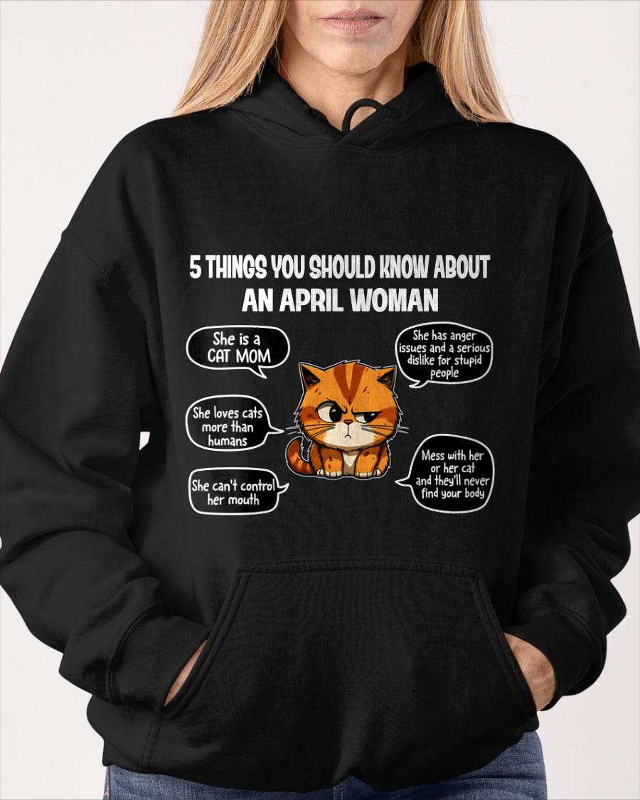 APRIL SHIRT, 5 THINGS YOU SHOULD KNOW ABOUT THIS WOMAN - Virgo04 (SKU2604-312-04)