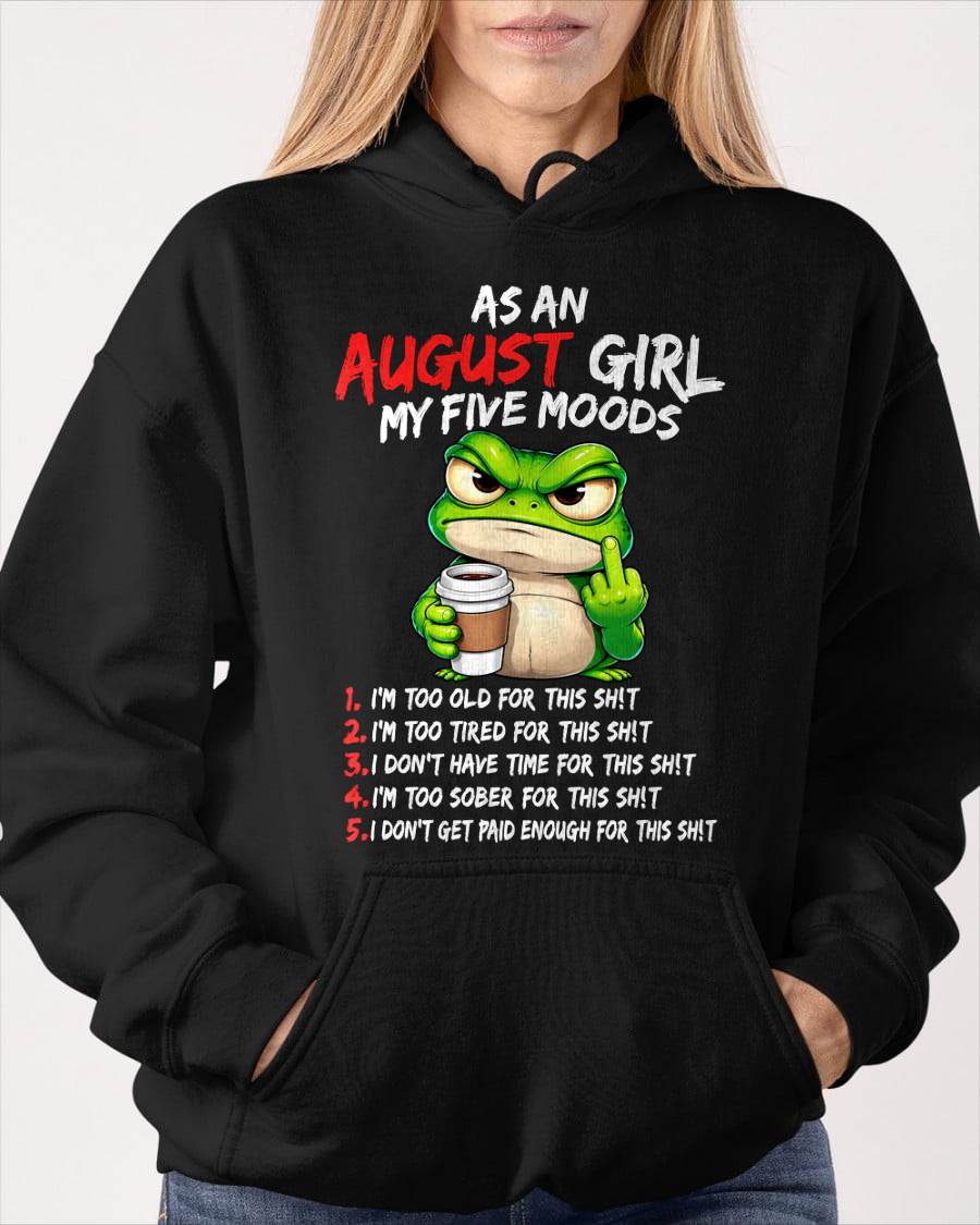 AUGUST SHIRT August Girl, My 5 Moods - For Women - Virgo08 (SKU2610-03-08)