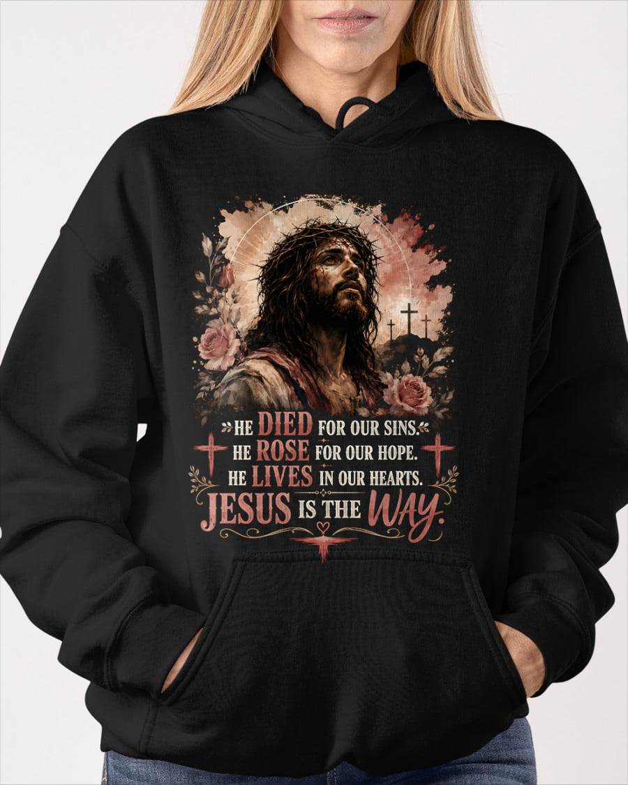 Christian T-Shirt Jesus is the Way - For Women - Virgo00 (SKU2608-08)