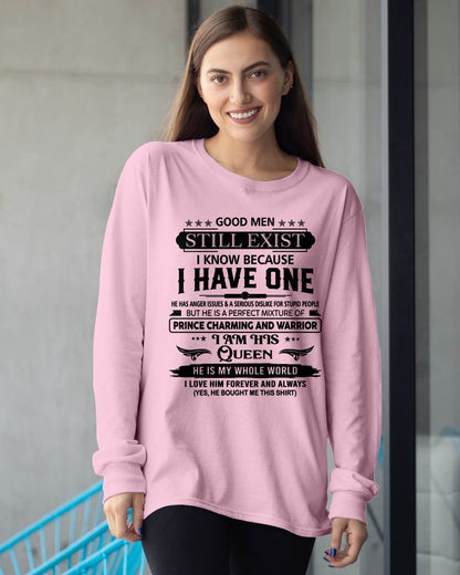 GOOD MEN STILL EXIST I KNOW BECAUSE I HAVE ONE - FROM HUSBAND - virgo00 (SKU12-307-00)