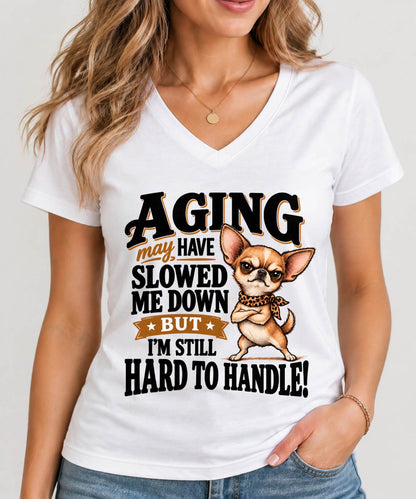 SHIRT I'm Still Hard To Handle! - For Women - Virgo00 (SKU2610-133)