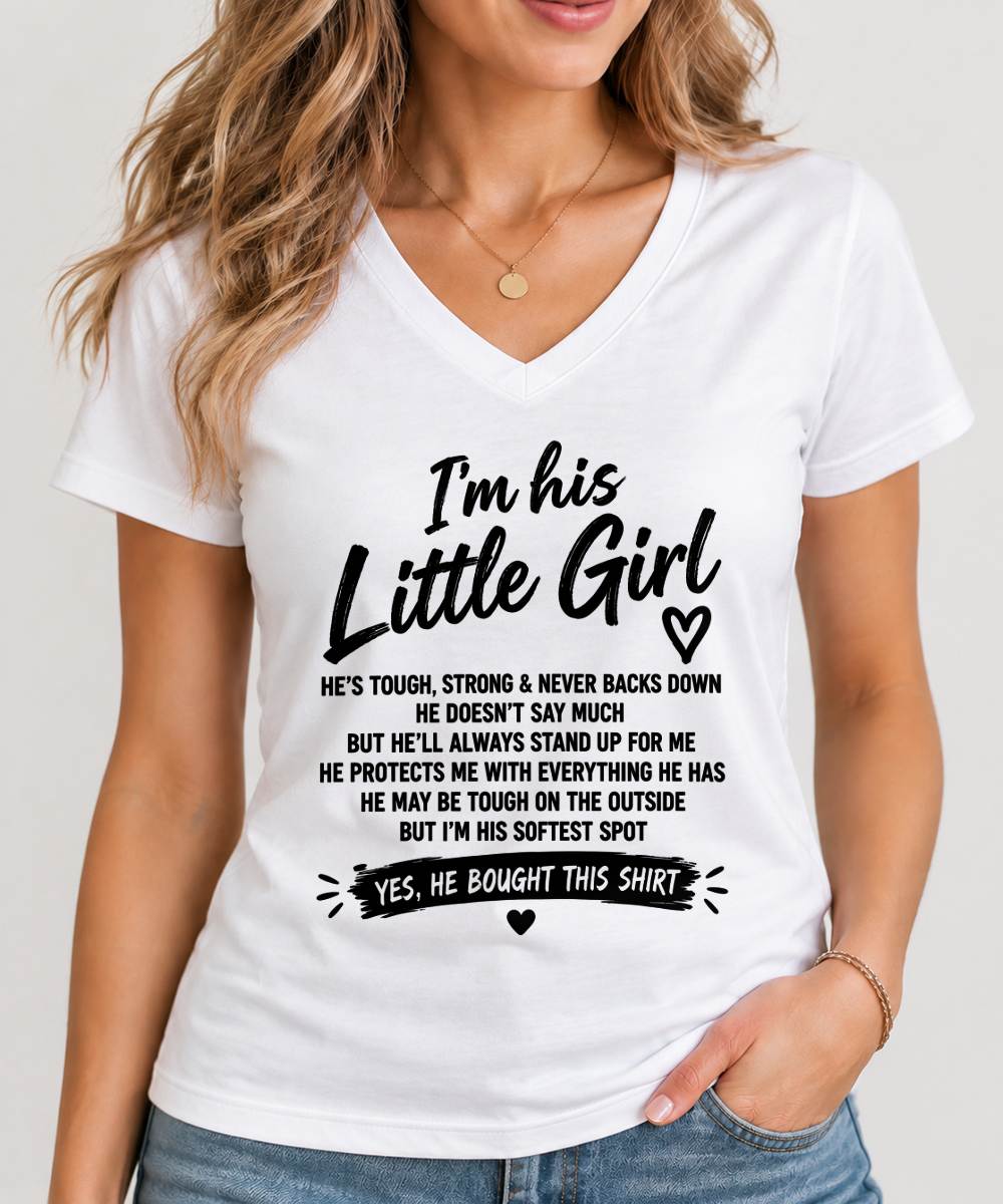 SHIRT I'm His Little Girl - From Grandpa - To Granddaughter - Virgo00 (SKU2609-169)
