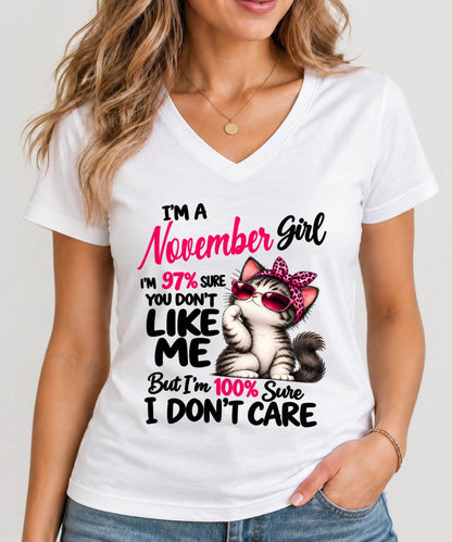 NOVEMBER SHIRT You Don't Like Me, I Don't Care - For Women -Virgo11 (SKU2610-192-11)