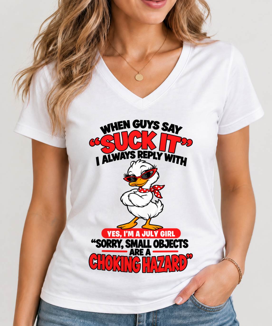 JULY SHIRT When Guys Say "Suck It" - For Women - Virgo07 (SKU2610-33-07)