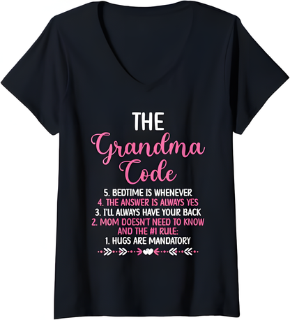 THE GRANDMA CODE T SHIRT - From grandma virgo00