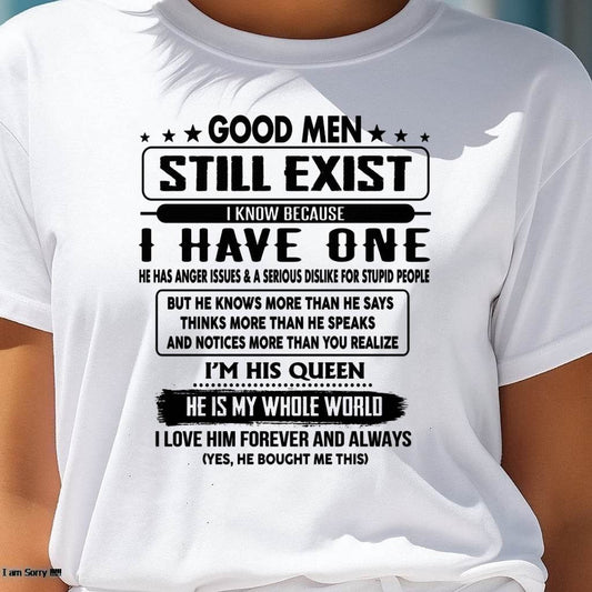 Good men Still Exist - gift for your girlfriend, wife from Husband - Virgo00 (SKU-GM-00)