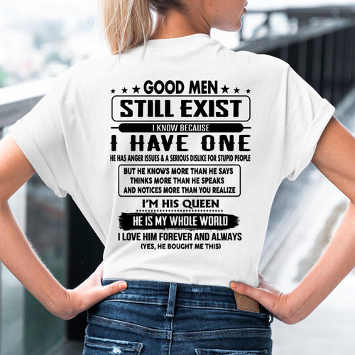 Good men Still Exist - gift for your girlfriend, wife from Husband - Virgo00 (SKU-GMSAU-00)