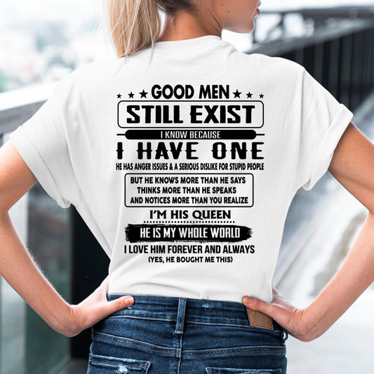 Good men Still Exist - gift for your girlfriend, wife from Husband - Virgo00 (SKU-GMSAU-00)