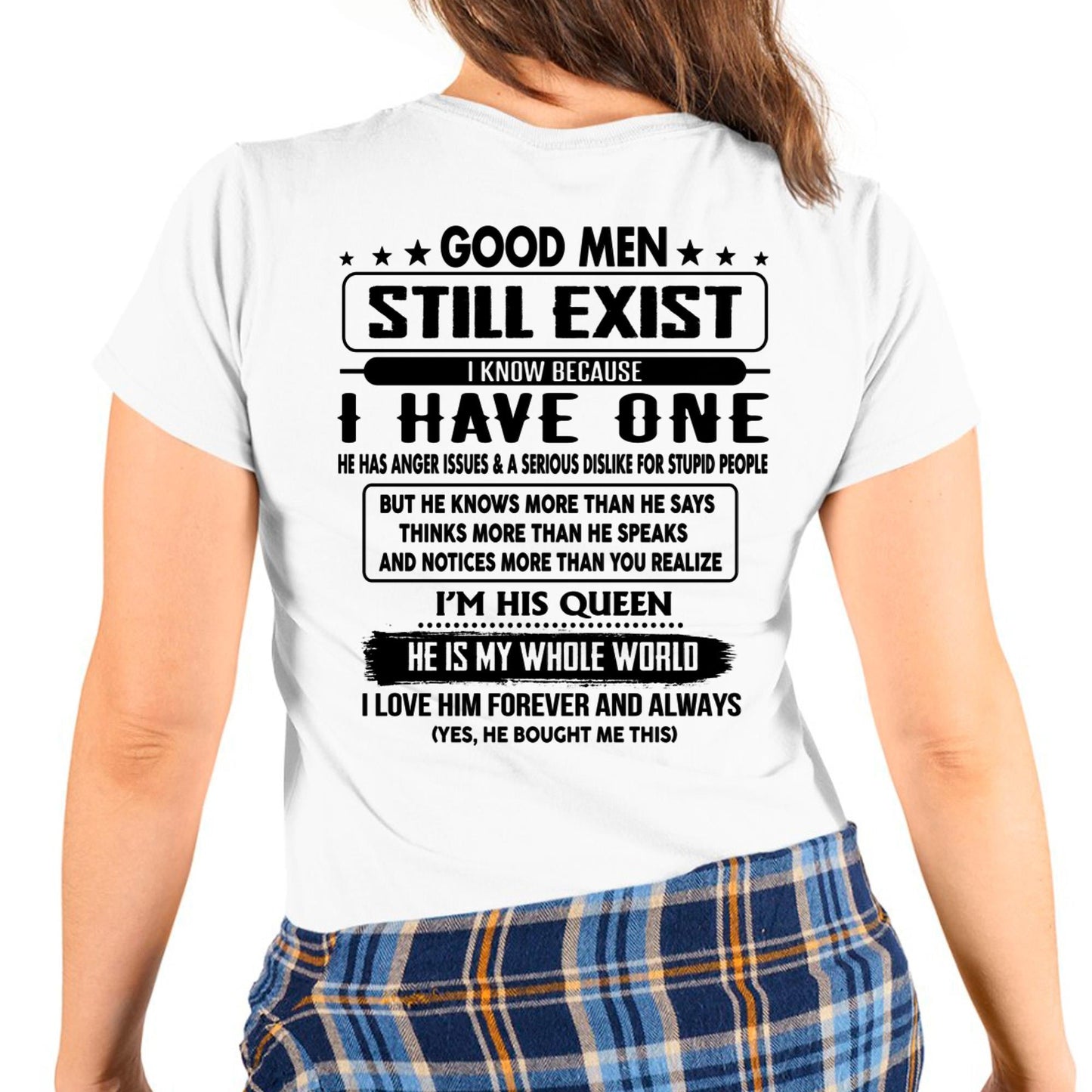 Good men Still Exist - gift for your girlfriend, wife from Husband - Virgo00 (SKU-GMSAU-00)