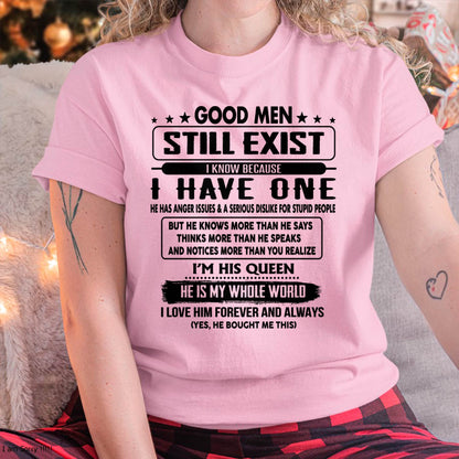 Good men Still Exist - gift for your girlfriend, wife from Husband - Virgo00 (SKU-GM-00)