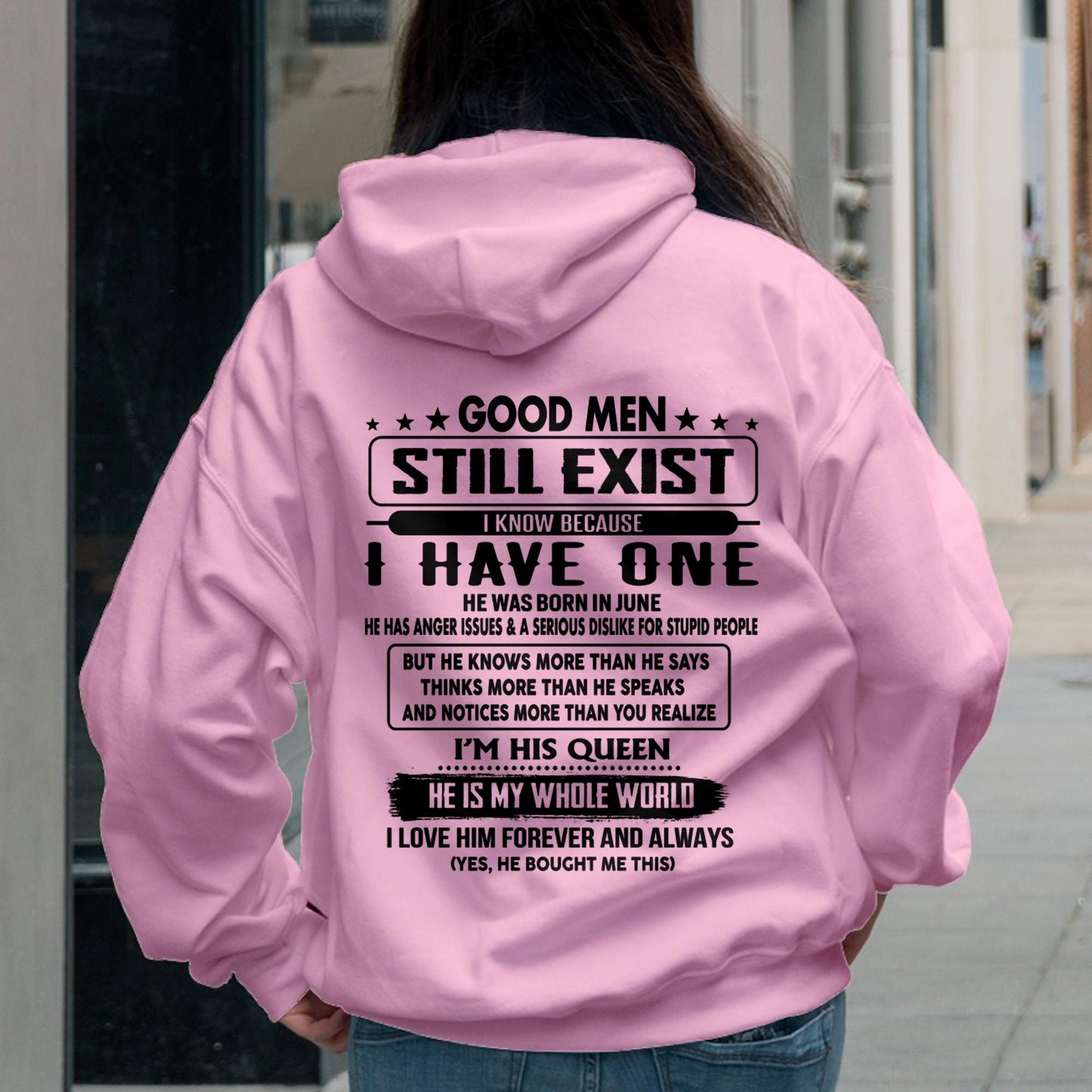 June - Good men Still Exist - gift for your girlfriend, wife from Husband - Virgo06 (SKU-GMSAU-06)