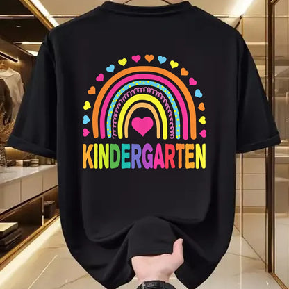 Best Student Shirt, Funny Back To School UnisexT-Shirt/Hoodie/Sweatshirt HLT00 - Kindergarten Rainbow Girls Boys Teacher Team Kinder Squad T-Shirt