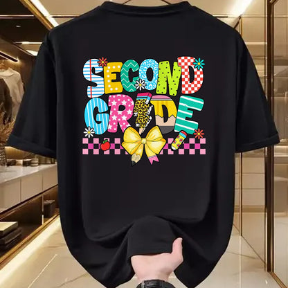 Best Student Shirt, Funny Back To School UnisexT-Shirt/Hoodie/Sweatshirt HLT00 - 2nd Grade For Girls Boy Teacher Second Grade Back to School T-Shirt