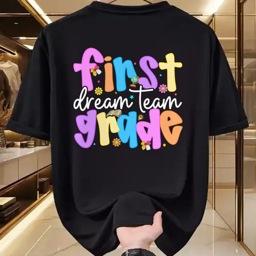 Best Student Shirt, Funny Back To School UnisexT-Shirt/Hoodie/Sweatshirt HLT00 - 1st Grade Dream Team Back to School Teacher Student Kids T-Shirt