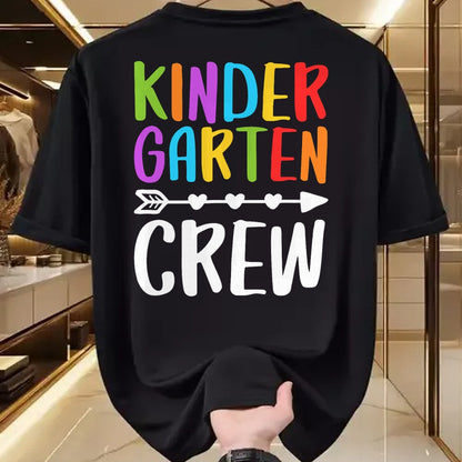 Best Student Shirt, Funny Back To School UnisexT-Shirt/Hoodie/Sweatshirt HLT00 - Kindergarten Crew Shirt Kinder Crew Teacher Boy Girl T-Shirt