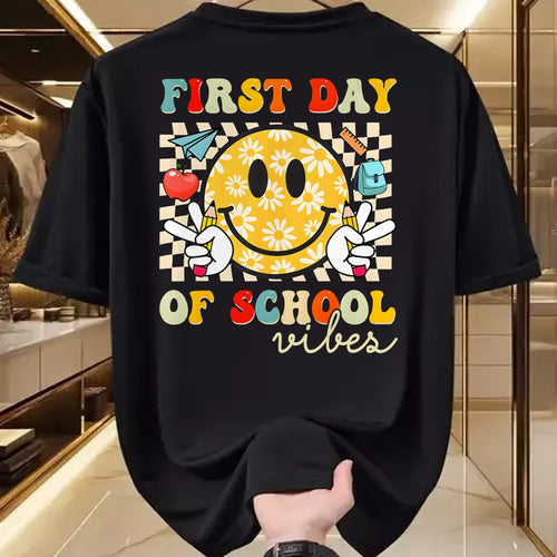 Best Student Shirt, Funny Back To School UnisexT-Shirt/Hoodie/Sweatshirt HLT00 - First Day of School Vibes Back to School Teachers Students T-Shirt