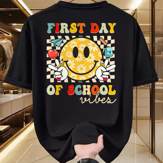 Best Student Shirt, Funny Back To School UnisexT-Shirt/Hoodie/Sweatshirt HLT00 - First Day of School Vibes Back to School Teachers Students T-Shirt
