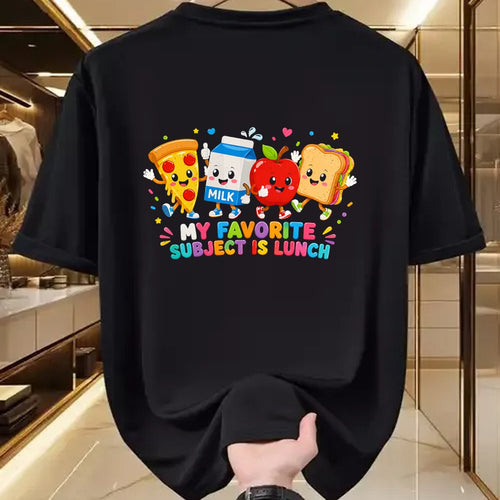 Best Student Shirt, Funny Back To School UnisexT-Shirt/Hoodie/Sweatshirt HLT00 - Back to School Funny My Favorite Subject is Lunch Students T-Shirt
