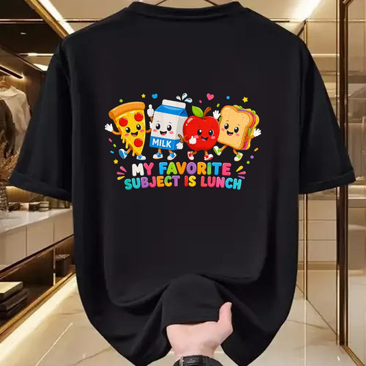 Best Student Shirt, Funny Back To School UnisexT-Shirt/Hoodie/Sweatshirt HLT00 - Back to School Funny My Favorite Subject is Lunch Students T-Shirt