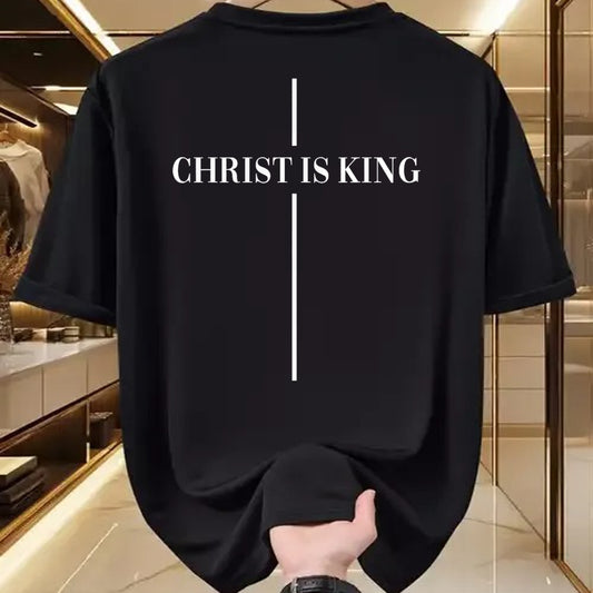 Christian Tee, Christian Faith Unisex T-Shirt/Hoodie/Sweatshirt HLT00 - Christian Christianity Christ Is King Jesus Christ Catholic T-Shirt