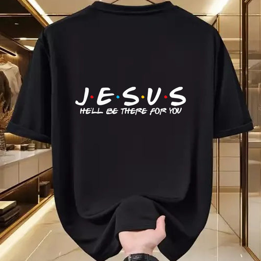 Christian Tee, Christian Faith Unisex T-Shirt/Hoodie/Sweatshirt HLT00 - Jesus He_ll Be There For You Parody Funny Christians Gift T-Shirt