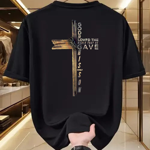 Christian Tee, Christian Faith Unisex T-Shirt/Hoodie/Sweatshirt HLT00 - John 316 Christian Cross Bible T-Shirt