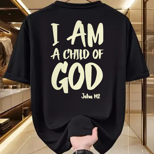 Christian Tee, Christian Faith Unisex T-Shirt/Hoodie/Sweatshirt HLT00 - I am a Child of God John 112 Have Faith in Jesus Christ T-Shirt