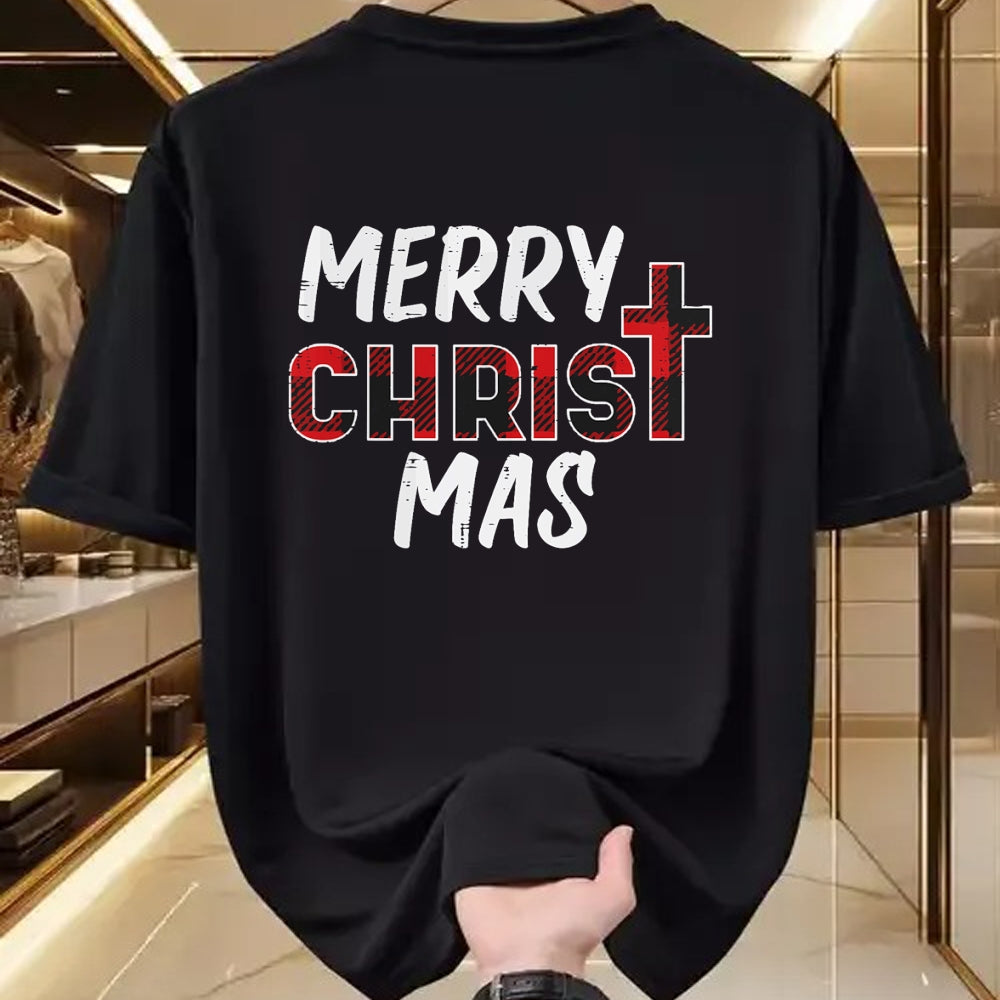 Christian Tee, Christian Faith Unisex T-Shirt/Hoodie/Sweatshirt HLT00 - Merry Christ Mas Christian Jesus Christmas Xmas T-Shirt