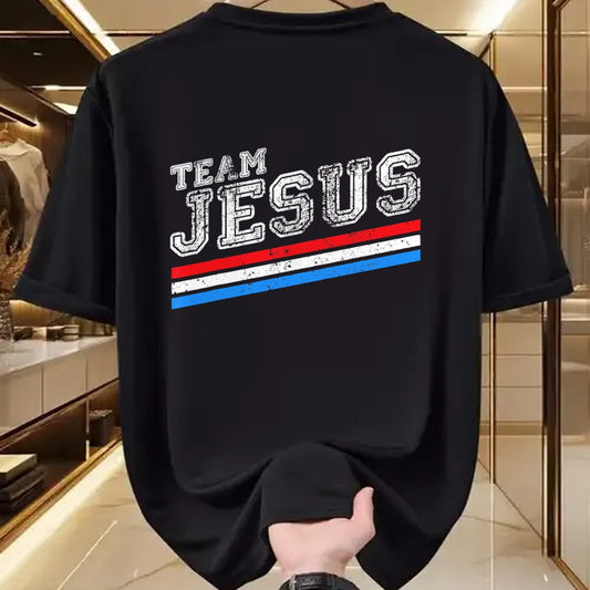 Christian Tee, Christian Faith Unisex T-Shirt/Hoodie/Sweatshirt HLT00 - Christian T-Shirt - Team Jesus - Jesus Shirts T-Shirt