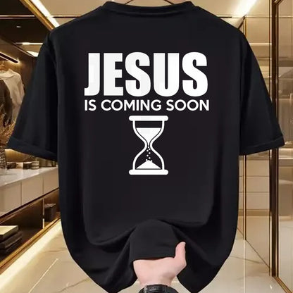 Christian Tee, Christian Faith Unisex T-Shirt/Hoodie/Sweatshirt HLT00 - Jesus Is Coming Soon Countdown til Jesus Christ T-Shirt