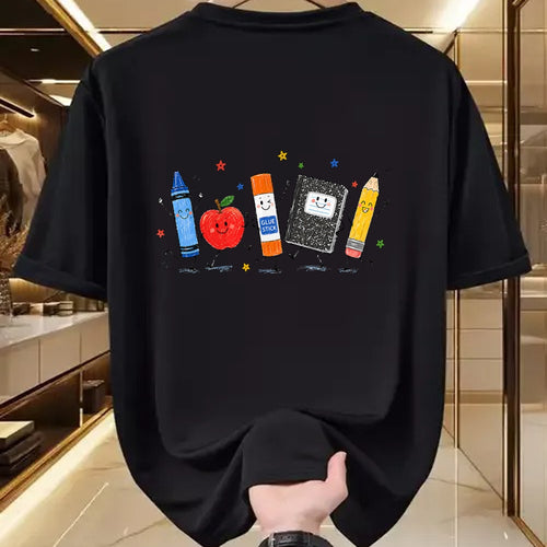 Best Student Shirt, Funny Back To School UnisexT-Shirt/Hoodie/Sweatshirt HLT00 - Cute School Supplies Back to School Teacher Student Doodle T-Shirt
