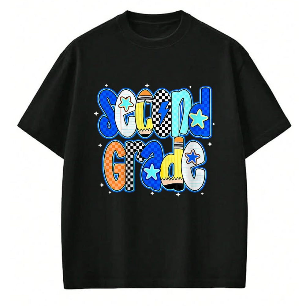 Best Student Shirt, Funny Back To School UnisexT-Shirt/Hoodie/Sweatshirt HLT00 - Back to School Hello Second Grade Team 2nd Grade Boy Girl T-Shirt