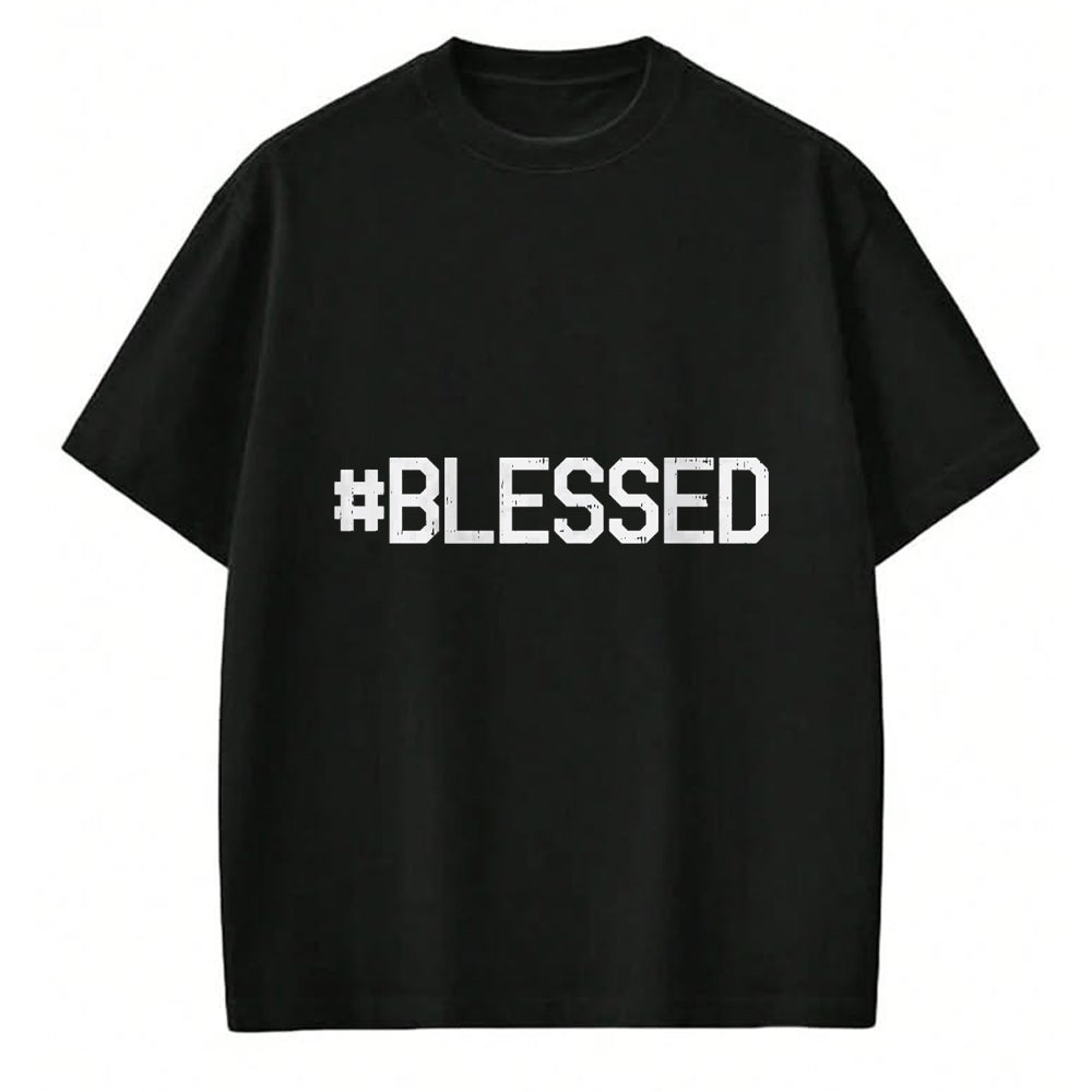 Christian Tee, Christian Faith Unisex T-Shirt/Hoodie/Sweatshirt HLT00 -  Blessed God Jesus Christ Faith Religious Christian Gift T-Shirt