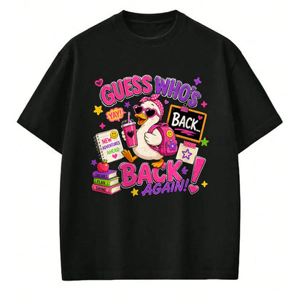 Best Student Shirt, Funny Back To School UnisexT-Shirt/Hoodie/Sweatshirt HLT00 - Guess Who_s Back Again Funny Back to School Teacher T-Shirt