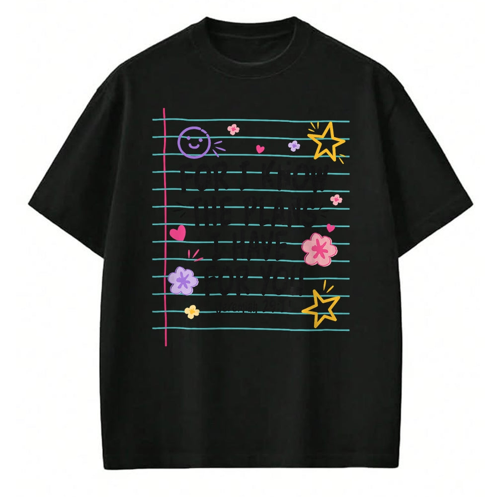 Best Student Shirt, Funny Back To School UnisexT-Shirt/Hoodie/Sweatshirt HLT00 - for I Know The Plans I Have for You Christian Back to School T-Shirt (2)