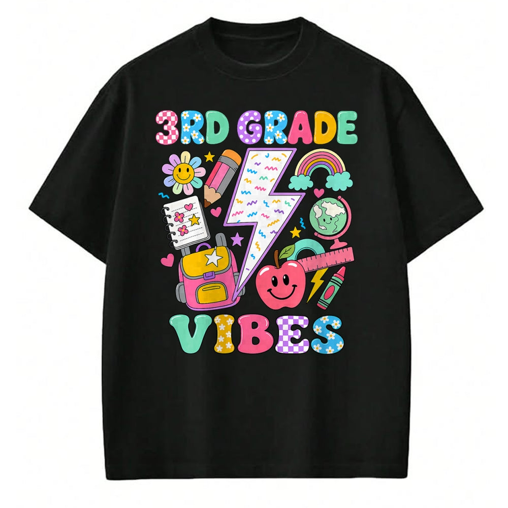 Best Student Shirt, Funny Back To School UnisexT-Shirt/Hoodie/Sweatshirt HLT00 - 3rd Grade for Girls Back to School First Day of Third Grade T-Shirt