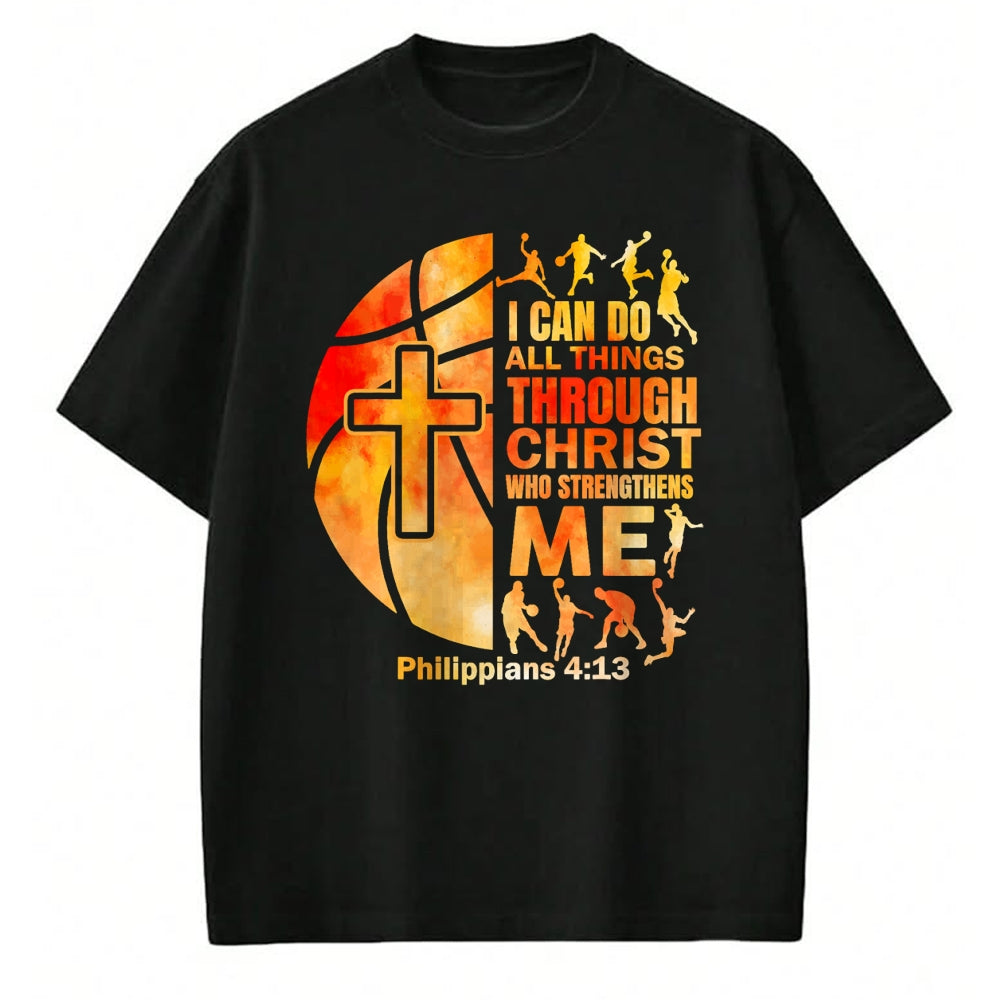 Christian Tee, Christian Faith Unisex T-Shirt/Hoodie/Sweatshirt HLT00 - Christian Basketball Men Youth Boys Religious Bible Verses T-Shirtt (Copy)