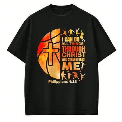Christian Tee, Christian Faith Unisex T-Shirt/Hoodie/Sweatshirt HLT00 - Christian Basketball Men Youth Boys Religious Bible Verses T-Shirtt (Copy)