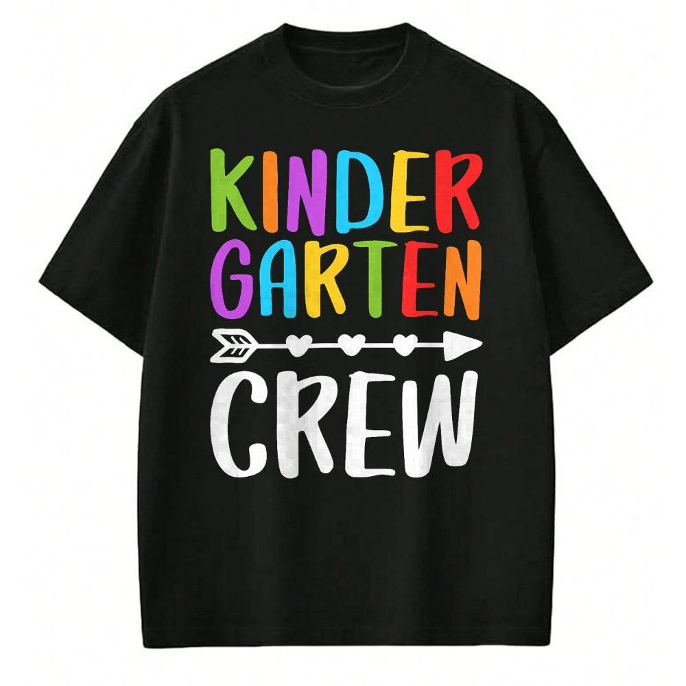 Best Student Shirt, Funny Back To School UnisexT-Shirt/Hoodie/Sweatshirt HLT00 - Kindergarten Crew Shirt Kinder Crew Teacher Boy Girl T-Shirt
