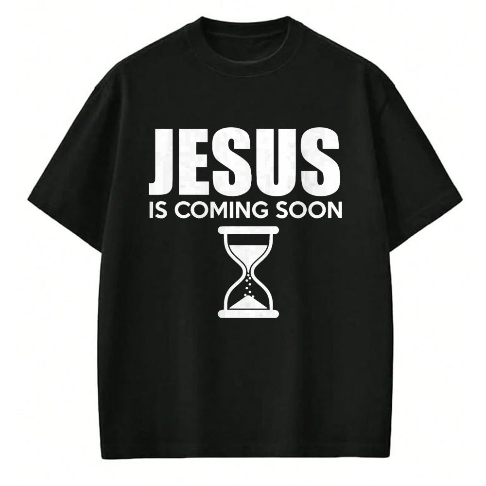 Christian Tee, Christian Faith Unisex T-Shirt/Hoodie/Sweatshirt HLT00 - Jesus Is Coming Soon Countdown til Jesus Christ T-Shirt