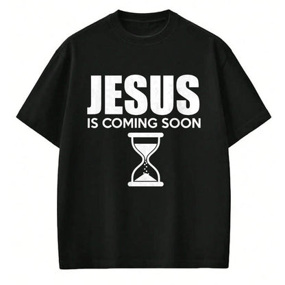 Christian Tee, Christian Faith Unisex T-Shirt/Hoodie/Sweatshirt HLT00 - Jesus Is Coming Soon Countdown til Jesus Christ T-Shirt