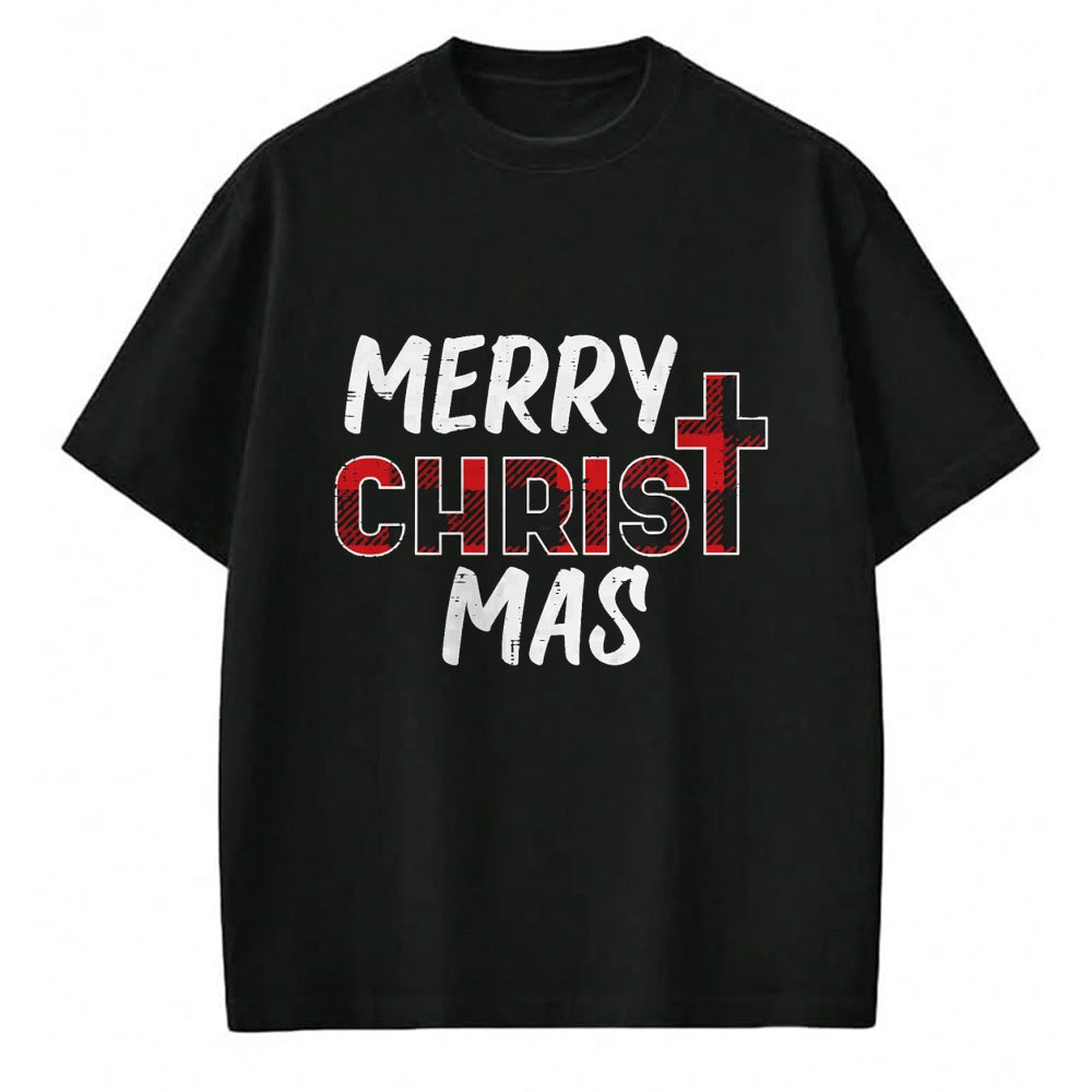 Christian Tee, Christian Faith Unisex T-Shirt/Hoodie/Sweatshirt HLT00 - Merry Christ Mas Christian Jesus Christmas Xmas T-Shirt