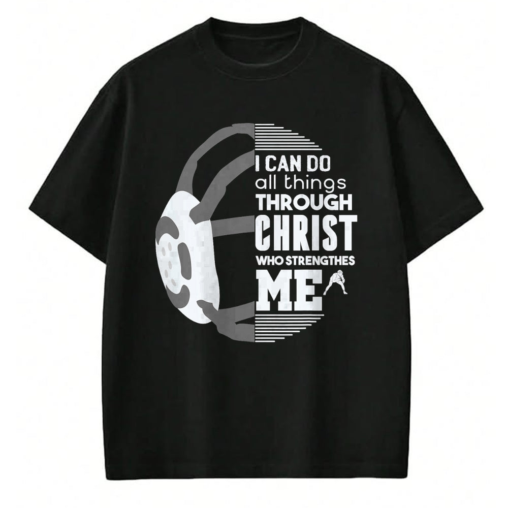 Christian Tee, Christian Faith Unisex T-Shirt/Hoodie/Sweatshirt HLT00 - Christian Wrestling, Motivational Christian Wrestling T-Shirt